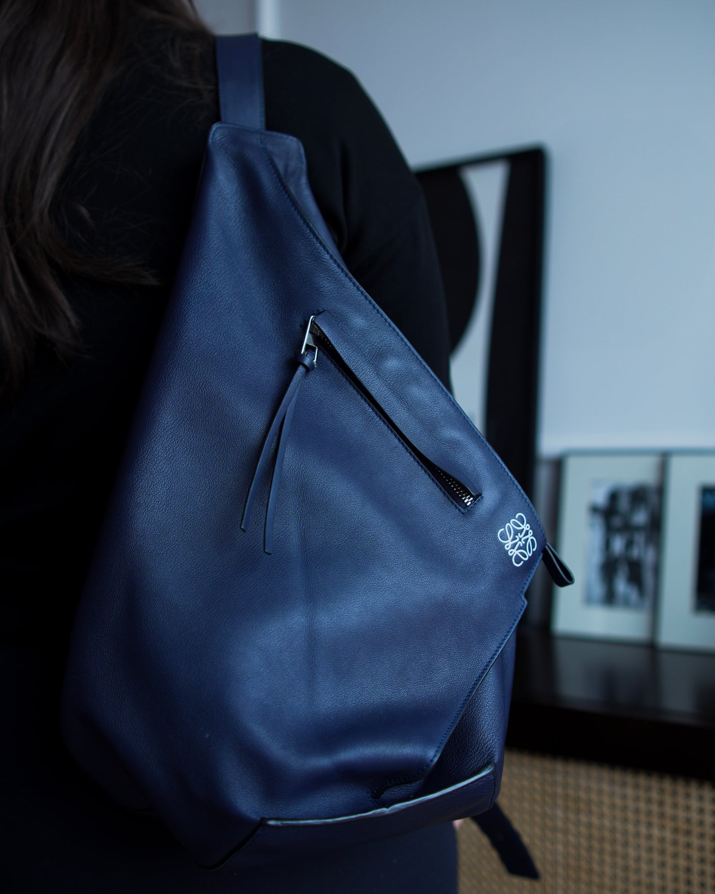Anton Leather Crossbody Bag de Loewe