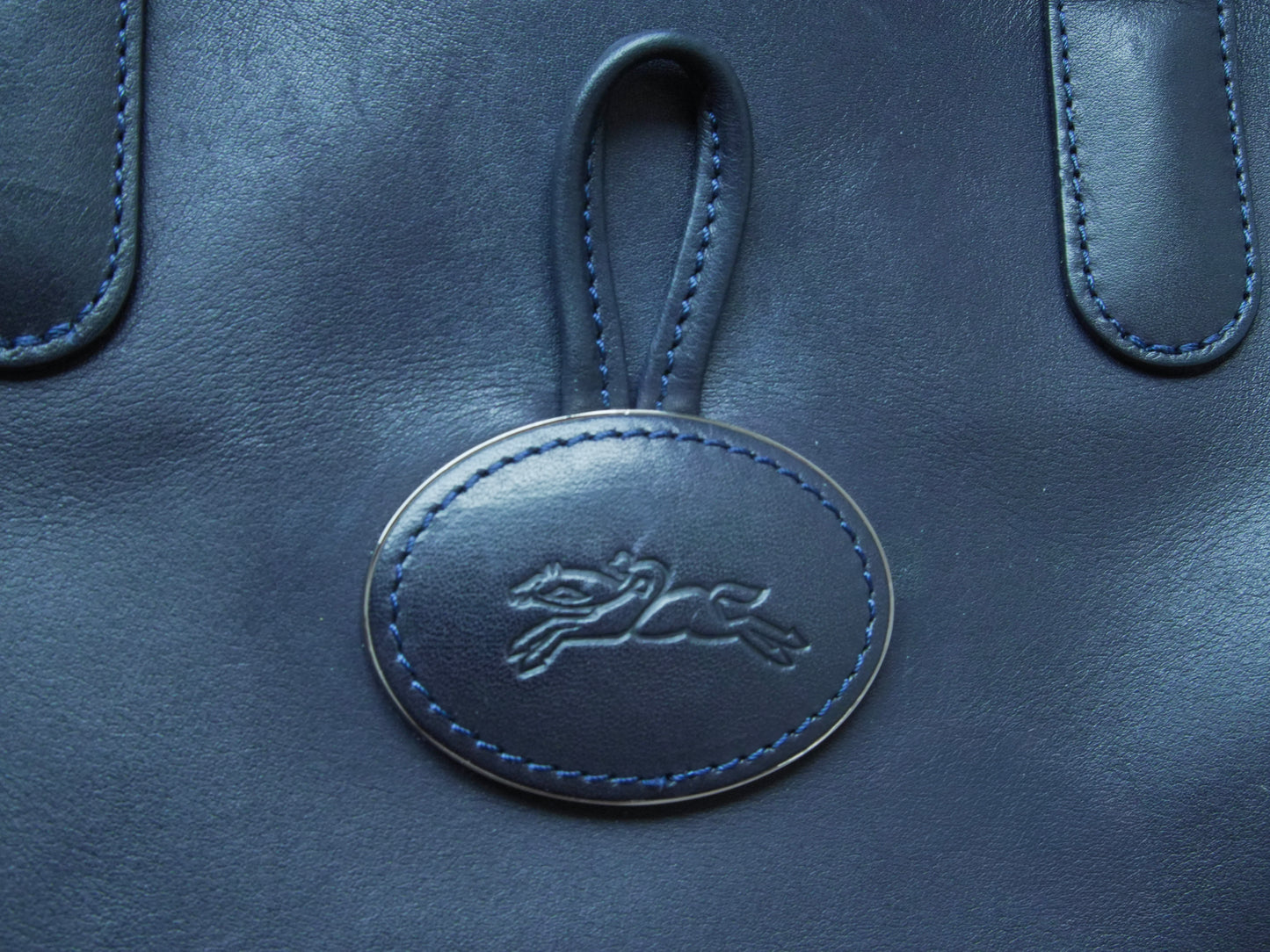 Longchamp Roseau en azul oscuro