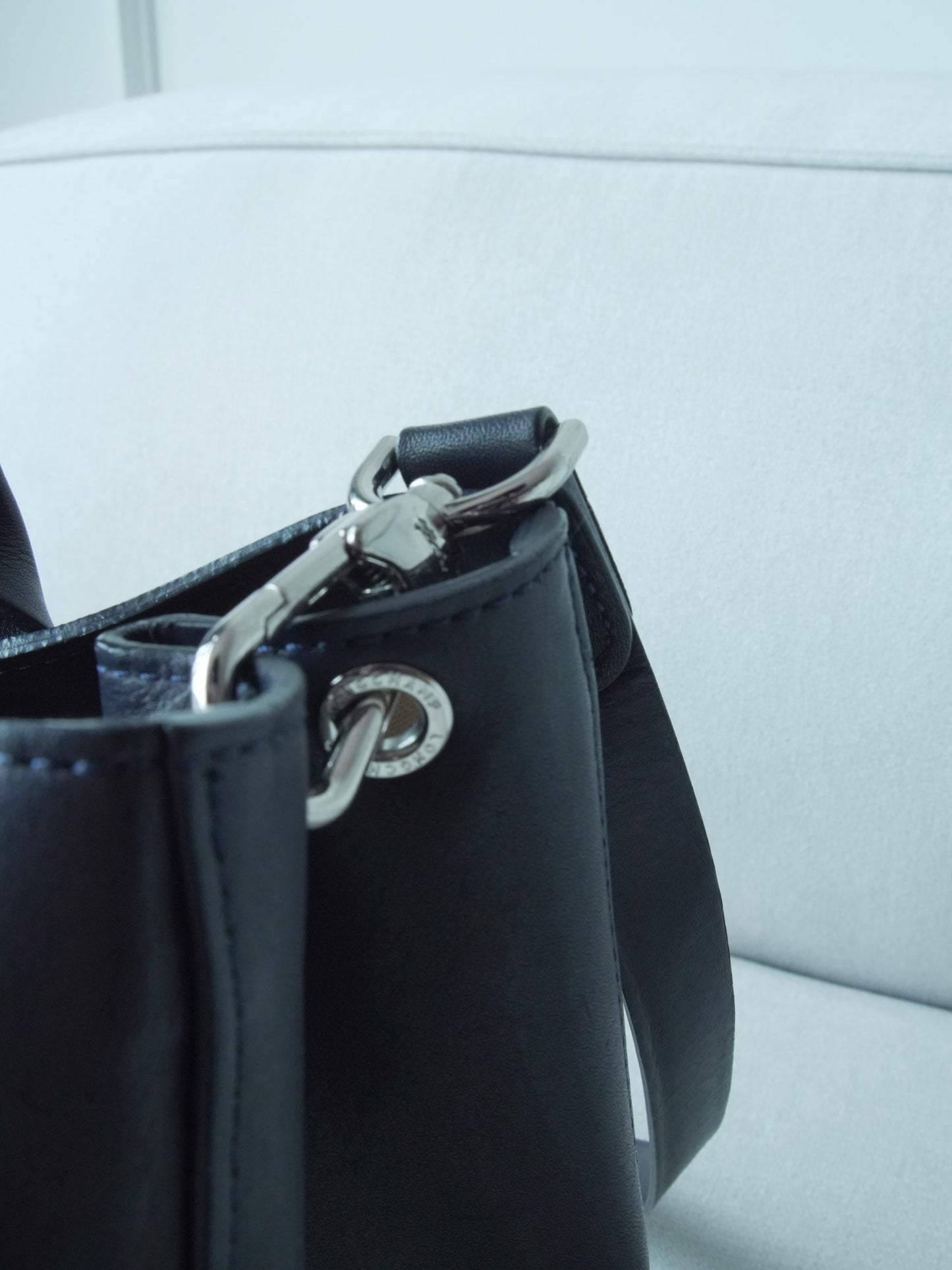 Longchamp Roseau en azul oscuro