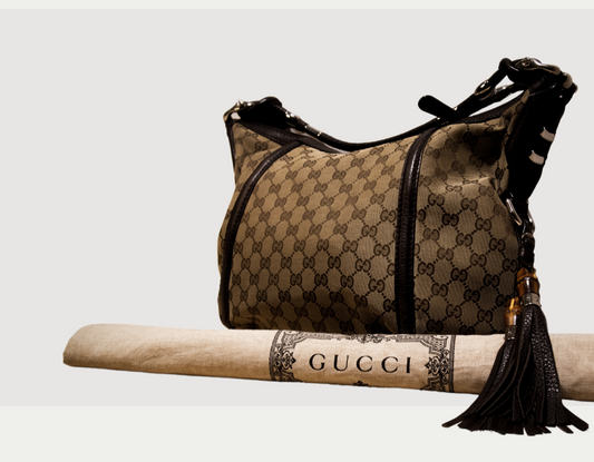 Gucci Hobo Canvas Techno Horsebi
