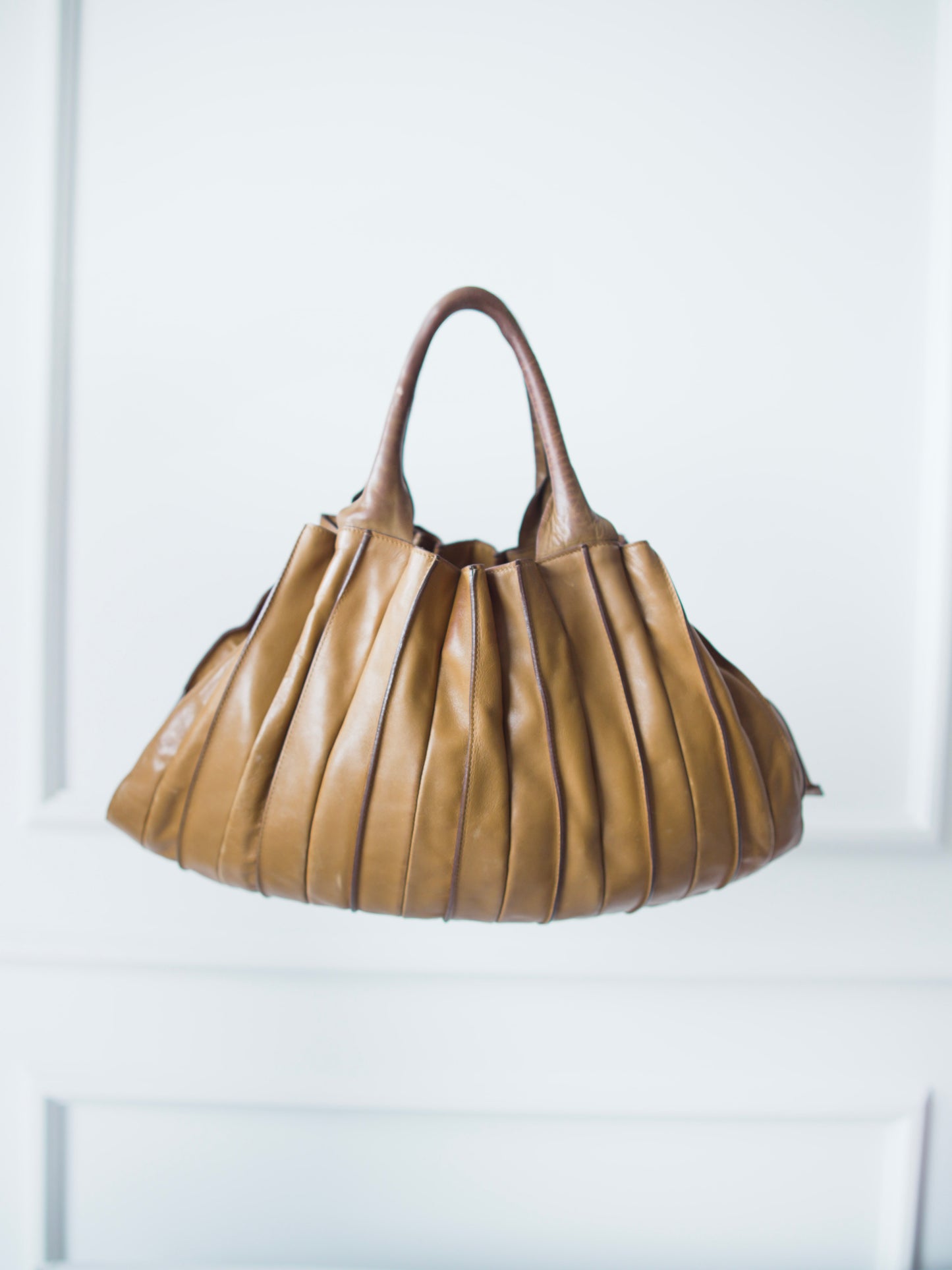 Lupo "abanico" marrón