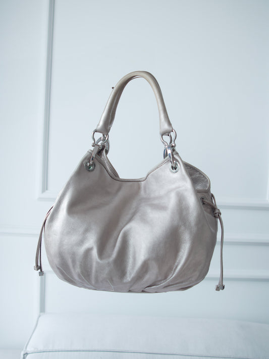 TOUS Bolso de mano plateado