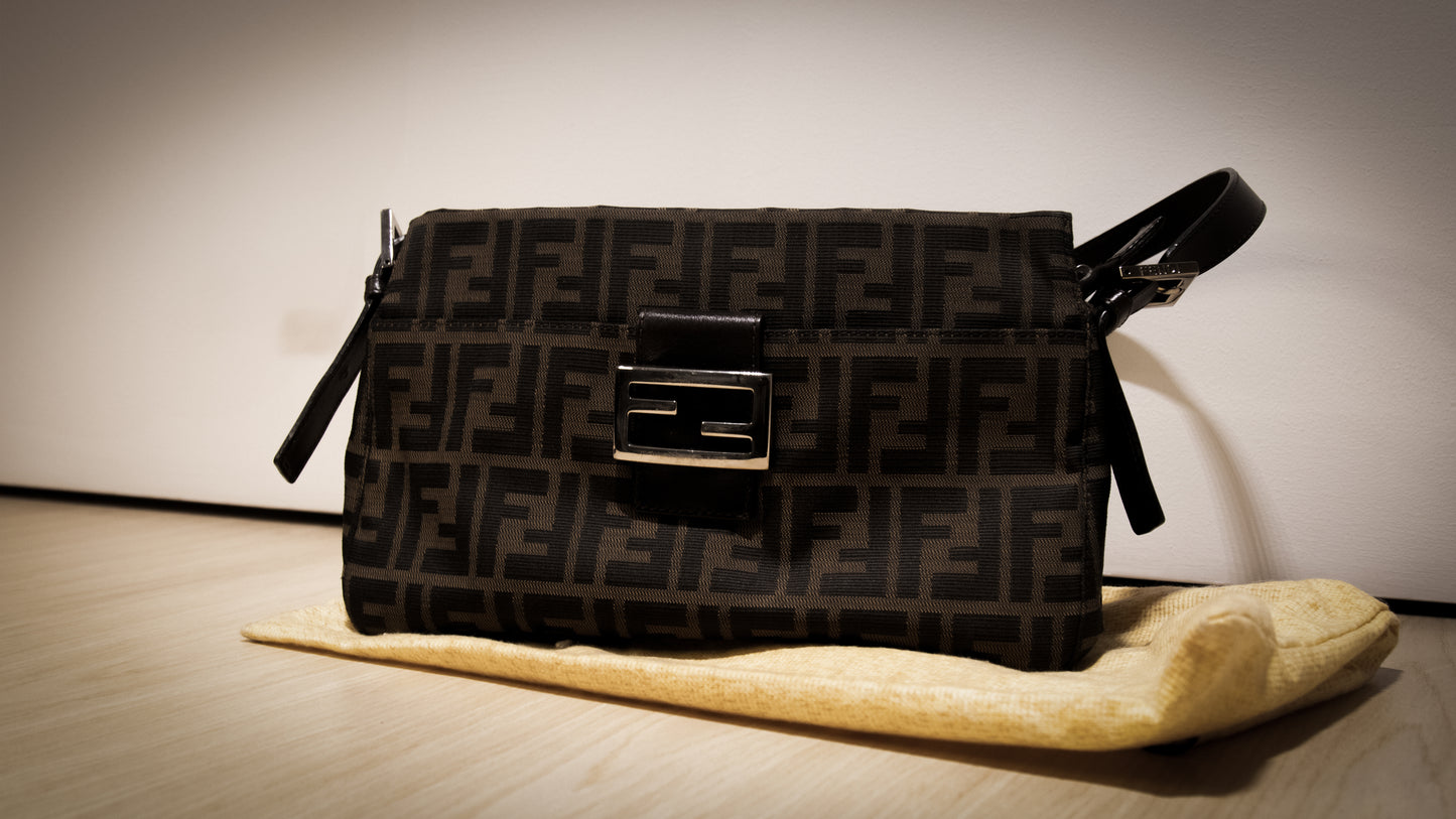 Fendi Baguette zucca Canvas (2000-2010)